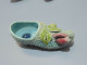 Delcampe - - LOT 6 Grands SABOTS CHAUSSURES PORCELAINE BARBOTINE COLLECTION VITRINE  E - Autres & Non Classés