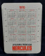 C6/4 - Calendário * Levadura Prensada Hercules * Pamplona - Valladolid * 1970 - Petit Format : 1961-70