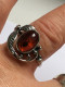 Bague En Argent Massif Taille :58 - Anillos