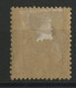 N° 19 Neufs * (MH) Cote 40 € 75 Ct Violet-noir Sur Orange Type Armoiries. TB - Unused Stamps