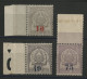 N° 42 + 44 + 45 Neufs ** (MNH) Cote 35 € Tous Avec Un Bord De Feuille. TB - Unused Stamps