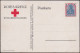 Red Cross       .   Postcard   (2 Scans)       .    **         .    Not Usef - Red Cross