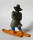 FIGURINE INSPECTEUR GADGET - Inspecteur Gadget A Skis - BANDAI 1983 (2) - Autres & Non Classés