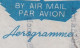 Facade PAR AVION Aérogramme INDE Calcutta Indie India - Enveloppes