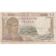 France, 50 Francs, Cérès, 1937, D.6345, TTB, Fayette:17.39, KM:81 - 50 F 1934-1940 ''Cérès''