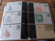 Delcampe - Timbres De Distributeurs (ATM) - FDC 24 Omls (1981) + Année 1983 Complète (50 Env.) + CM 53/59 Dans Son Album - Covers & Documents