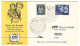 Norvège - Lettre De 1957 - Oblit Oslo - 1 Er Vol Kobenhavn Tokyo Via Nordpolen - Idées Européennes - - Storia Postale