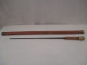 Delcampe - Canne  épée  Fut En Bambou  L 90 Cm  Lame  A 3 Pans Creux  48 Cm Poids 400 Gr - Armes Blanches