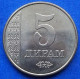 TAJIKISTAN - 5 Dirams 2011 KM# 23 Independent Republic (1991) - Edelweiss Coins - Takiyistán