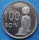 UZBEKISTAN - 100 Som 2018 "Independence And Goodness Monument" KM# 37 Independent Republic (1991) - Edelweiss Coins - Uzbekistan