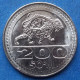 UZBEKISTAN - 200 Som 2018 "Tiger With A Rising Sun" KM# 38 Independent Republic (1991) - Edelweiss Coins - Uzbekistan
