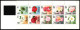 Bermuda 1989 - Mi-Nr. 555-564 ** - MNH - Markenheft - Rosen / Roses - Bermuda