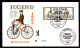 BERLIN 1985 - Michel Nr. 735/738 FDC - Jugend - Historische Fahrräder - 1981-1990