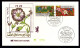 BERLIN 1985 - Michel Nr. 744/747 FDC - Wohlfahrt - Miniaturen - Fauna/Flora - 1981-1990