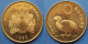GAMBIA - 10 Bututs 1998 "Double-spurred Francolin" KM# 56 Republic (1965) - Edelweiss Coins - Gambia