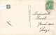 FÊTES ET VOEUX - Sainte-Catherine - Une Femme Avec Un Bandeau Attachant Ses Cheveux - Colorisé - Carte Postale Ancienne - Santa Catalina