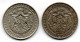 BULGARIA, Set Of Two Coins 2 Leva, Copper-Nickel, Year 1925, 1925p, KM # 38 - Bulgaria