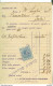 CARTOLINA POSTALE,STAMPA  PRIVATA,FATTURA ESTRATTO CONTO CON MARCA DA BOLLO, 1918,ROMA-FERLA (SIRACUSA) - Gezondheid & Ziekenhuizen
