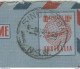 AUSTRALIA-AEROGRAMME- STAMPING SINGLETON, FOR ITALY, 1955, - Aérogrammes