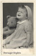 Crying Baby Girl With Big Teddy Bear (Vintage RPPC 1930s/1940s) - Jeux Et Jouets