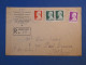 B147  MONACO BELLE LETTRE RECO 1947 MINISTERE D ETAT A BETHUNE  FRANCE +PA N°110+AFF. PLAISANT+++ - Covers & Documents