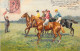 Animaux - Chevaux Et Leur Jockey  - Course De Chevaux - Carte Postale Ancienne - Cavalli
