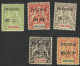 INDO-CHINE / FRENCH POST OFFICE IN PACKHOI /OVERPRINT ,,PACKHOI''-1902-1904 MNH & MLH - Forgery , Faux Fournier - Nuevos