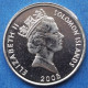 SOLOMON ISLANDS - 5 Censt 2005 "Native Mask" KM# 26a Commonwealth Nation, Elizabeth II - Edelweiss Coins - Salomon