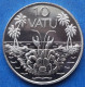 VANUATU - 10 Vatu 2009 "Crab" KM# 6 Independent Republic (1980) - Edelweiss Coins - Vanuatu