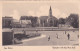 483732Den Helder, Westplein Met Ned. Herv. Kerk.1937.(rechterkant Vouwen Zie Achterkant) - Den Helder