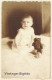 Dora Tarnke: Sweet Little Baby Girl & Teddy Bear (Vintage RPPC 1910s) - Jeux Et Jouets