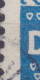 Denmark 19013 Mi. 80, 4 Øre Wellenlinien ERROR Variety 'Notch' In Left Side Margin (2 Scans) - Plaatfouten En Curiosa