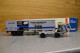 Delcampe - Lion Car Nr.36 DAF Oplegger Philips Eindhoven Scale 1:50 Philips Batterijen - Vrachtwagens, Bus En Werken