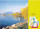 Schweiz Suisse 2002: Neuenburger See (Uhren) Lac De Neuchâtel (Pendules) CPI Entier / Bild-PK (ungelaufen Non Circulé) - Horloges