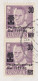 Denmark J. RØGEN Brotype KØBENHAVN Ø. (**2) 1960 Cover Brief World Refugee ERROR Variety 'Misplaced Upper Overprint' - Variedades Y Curiosidades