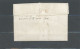 SUISSE -LAC -GENEVE POUR ANDUZE EN FRANCHISE -GRIFFE LINEAIRE 27 MmGENEVE /3 MAI 1826-MARQUE D'ENTREE NOEL 243 -SUISSE / - ...-1845 Prefilatelia