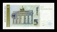 Alemania Germany Republic Federal RFA 5 Mark 1991 Pick 37 Sc Unc - 5 DM