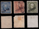 PHILIPPINES.1899-1901.Set 6.SCOTT 212-218.Used. Perf 12 - Filippine