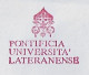 Vatican 2000 Fragment Meter Stamp Neopost Electronic Pontificia Università Lateranense Pontifical Lateran University - Lettres & Documents