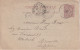 Carte Postale Monaco 1897 Bruxelles Mars 97 - Entiers Postaux
