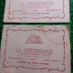 Lot 2 Anciens  Buvards  * Pub Assurance La Prévoyance  à Paris - Banque & Assurance