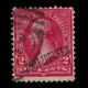 PHILIPPINES.1899-01.2c Reddish Car.SCOTT 214c.USED. - Philippinen