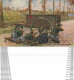 WW BELGIQUE. Lanciers Belges Défandant Une Route 1915. Collection Dubonnet - Verzamelingen & Kavels