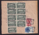 DDFF 157 - Timbres Chemin De Fer En MULTIPLES - 9 X 100 F - S/ Bulletin D' Expédition - Gare De FOREST MIDI 1948 - Documenten & Fragmenten