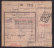 DDFF 157 - Timbres Chemin De Fer En MULTIPLES - 9 X 100 F - S/ Bulletin D' Expédition - Gare De FOREST MIDI 1948 - Documenti & Frammenti