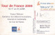 F1062A  06/2000 - TOUR DE FRANCE 2000  - 50 + 5 GEM1A - 2000