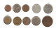 243/ Lot  : 10 Monnaies : Barbade - Chypre - Allemagne De L'est - Hongrie - Azerbaidjan - Nigéria - Argentine - Verzamelingen & Kavels
