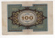 19 - ALLEMAGNE - Reichsbanknote - 100 Mark - 01.11.1920 - Reichsbankdirektorium - 100 Mark