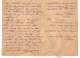 VP22.539 - MILITARIA - MONESTIER DE CLERMONT 1916 - Lettre Du Soldat A. PISTEUR Au 14 ème Chasseur Section Mitrailleurs - Documents