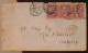 COVER 1870   3 STAMPS  TO ANTWERP  BELGIUM    =  2 SCANS - Covers & Documents